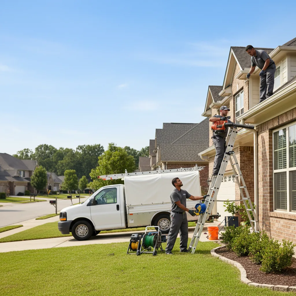 Home Gutter Service in Justin, TX near me